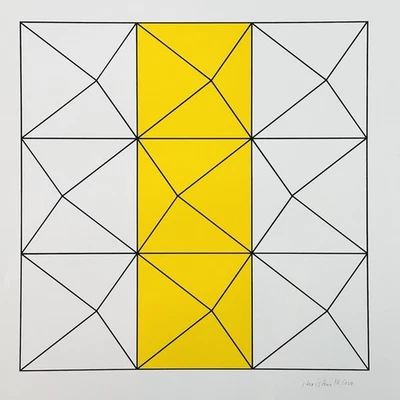 Original ANDREAS CHRISTEN Signierte Serigraphie Num Siebdruck Schweizer Designer - Bild 1 von 4