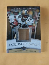 2004 Exquisite Patch Deuce McAllister 50/50! RaRe! 1/1!