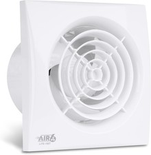 AIR 6 Lite-150T Silent Bathroom Extractor Fan with Timer 150mm 230m³/h 6''