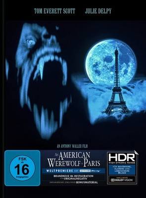 An American Werewolf In Paris (UHD/BD-Mediabook) Cover B limitiert NEU + OVP