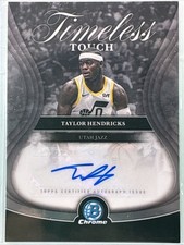 2025-26 Bowman - Taylor Hendricks Timeless Touch Autographs #TTA-TH (AU)