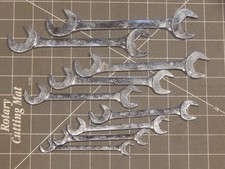 Mac 9pc Sae 4 Way Angle Head Open End Wrench Set 38 78 Da Da28 Four