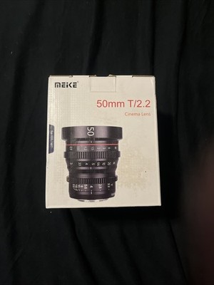 Meike 50mm T2.2 Manual Focus Cinema Lens for MFT Mount - SKU#2089969 Clean Lens