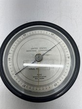 1930's - 1950 United States Maritime Commission Friez Barometer