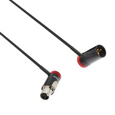 Low Profile TA3F to XLR 3 Pin Male Audio Cable for Lectrosonics SRC Receivers