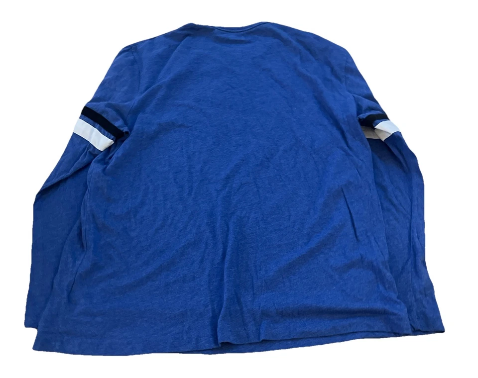 NBA Orlando Magic Basketball Long Sleeve T-Shirt Men’s Size L Blue Authentic - Image 2 of 3