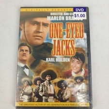 One-Eyed Jacks Slim Case DVD By Marlon Brando Remastered Sealed