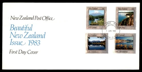 Mayfairstamps New Zealand FDC 1983 beautiful issue bodies of water First Day Cov