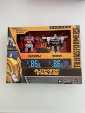 TRANSFORMERS STUDIO SERIES BUZZWORTHY BUMBLEBEE IRONHIDE PROWL TARGET EXCLUSIVE