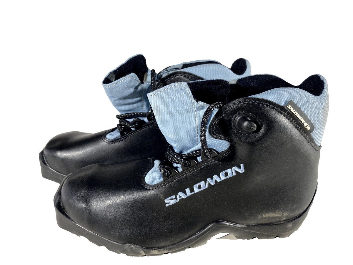 Salomon Classic Nordic Cross Country Ski Boots Size EU38 US6.5 SNS