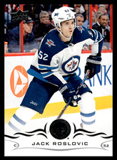 2018 Upper Deck Jack Roslovic #195 Winnipeg Jets NHL Hockey Base Set