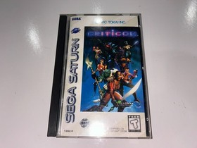 Criticom (Sega Saturn, 1995) CIM Complete In Box - MINT CD Tested, Clean!
