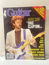 Eric Clapton Guitar Player Magazine 1985 Special Issue Record & Historic Photos