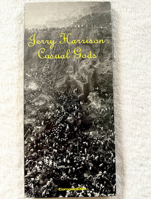 JERRY HARRISON CASUAL GODS CD SEALED LONGBOX LP PROMO US ALBUM BOBBY XTRA TRACKS