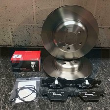 SENSORSATZ BREMSSCHEIBEN BREMBO BELÄGE VORNE FÜR BMW 5ER 518d 520d 525d F10 F11