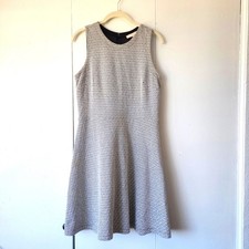 Ann Taylor Loft Women s Dress Size 4 Sleeveless A Line Geometric Pattern