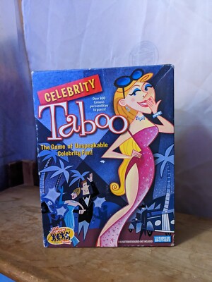 2004 Parker Brothers Celebrity Taboo the game of unspeakable celebrity fun!