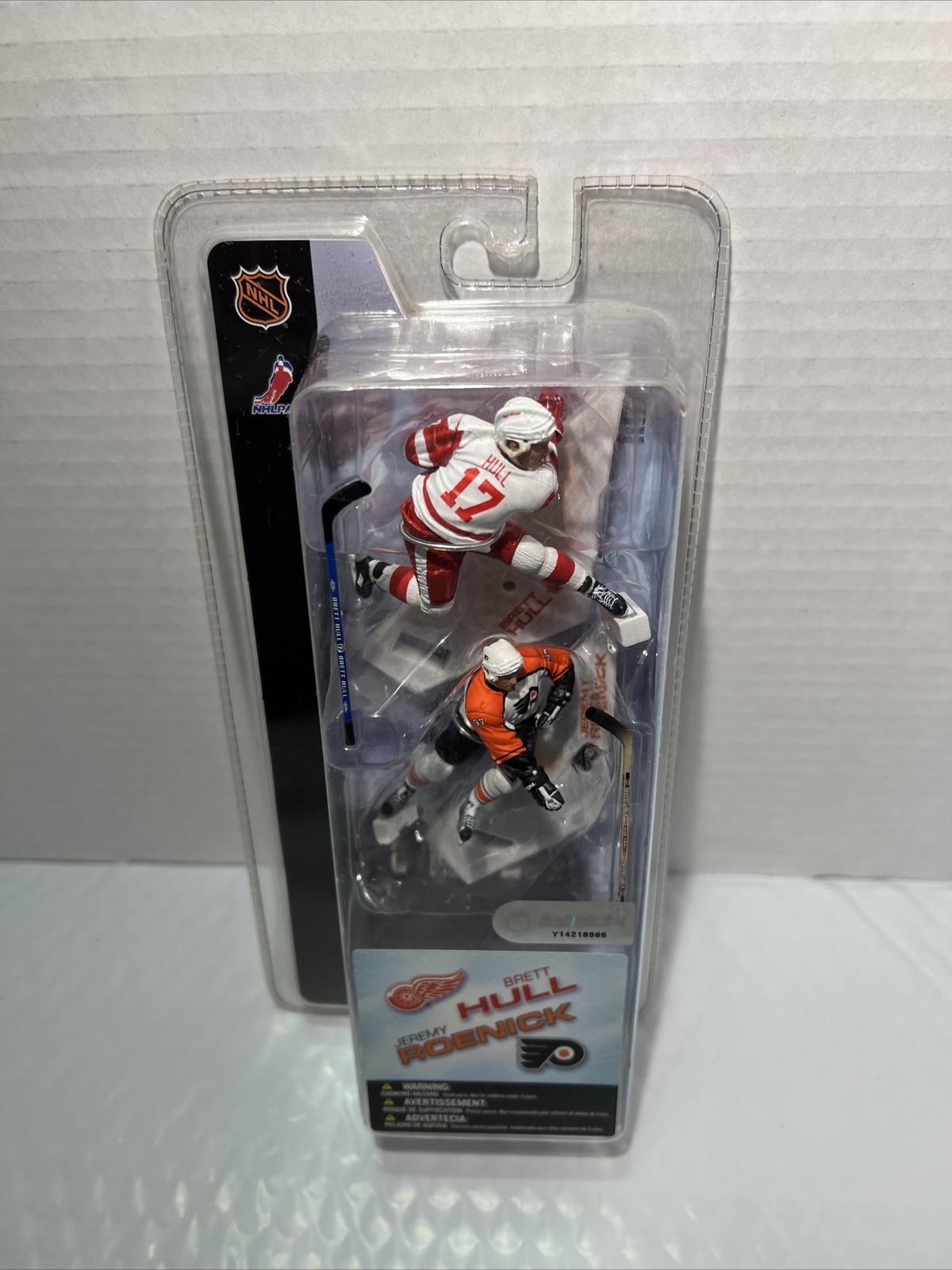 Jeremy Roenick Figure Brett Hull & Jeremy Roenick 2 Pack Figure Set 2003 McFarlane NHL Hockey ...