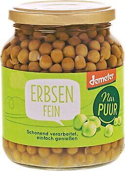 Nur Puur 3x Erbsen Demeter 350g - Bild 1 von 1