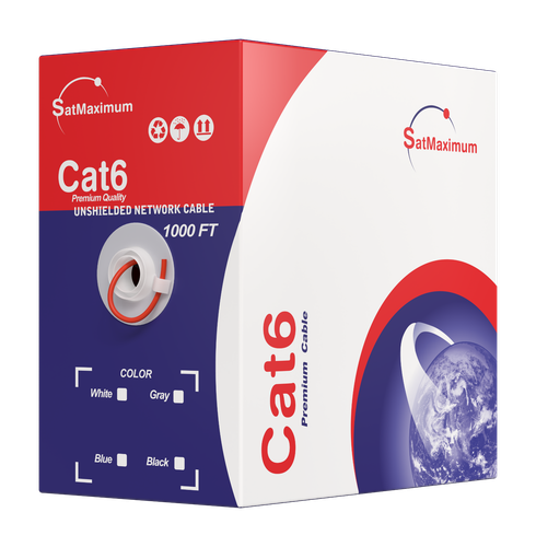 CAT6 1000FT Solid Ethernet Cable UTP 23AWG 10Gbps CCA Network Bulk Wire RJ45 LOT - Picture 55 of 69
