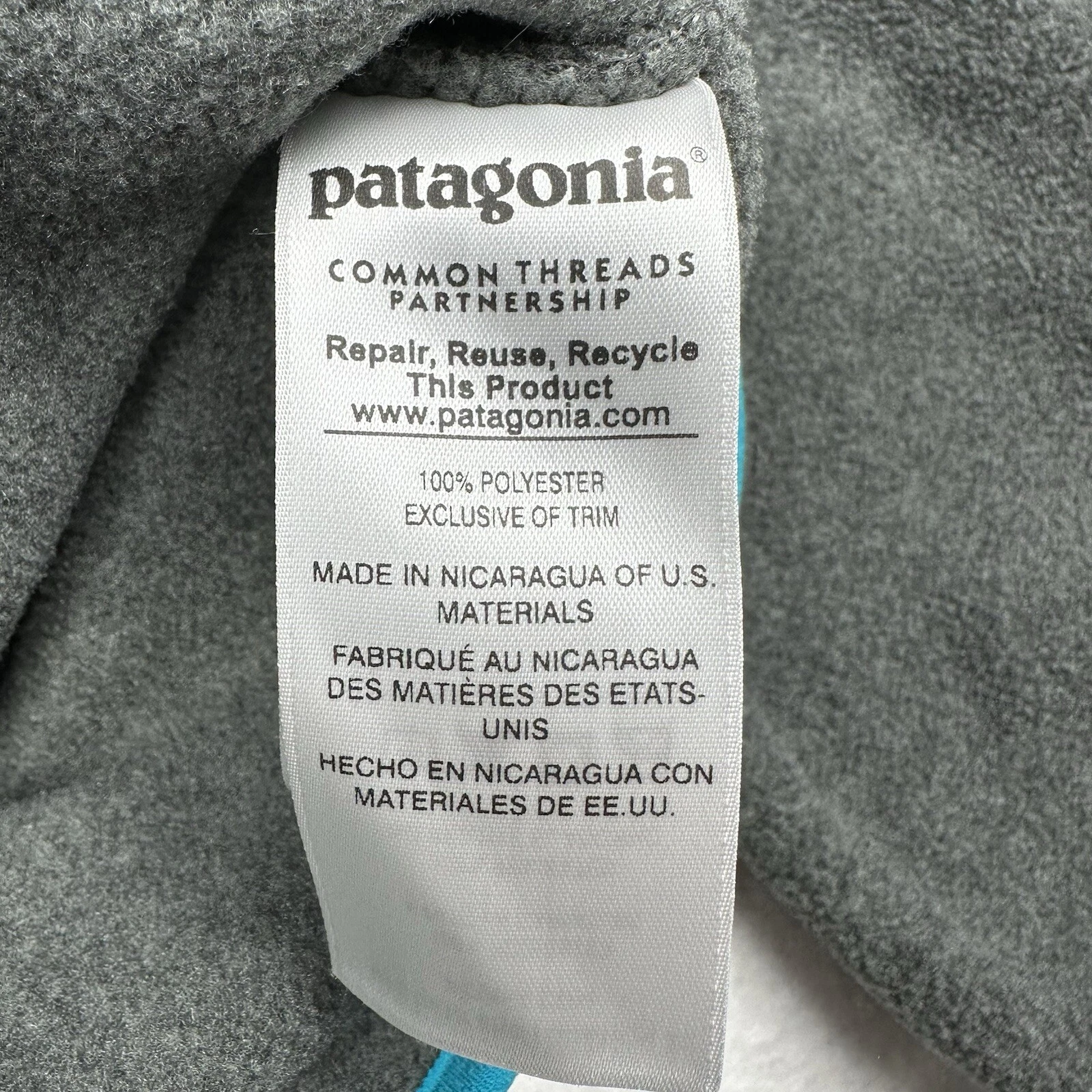 patagonia snap fleece synchilla outdoor pullover sweater