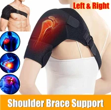 Shoulder Brace Rotator Cuff Support Relief Pain Adjustable Left & Right Belt US