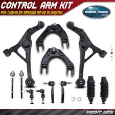 12x Front Control Arm & Sway Bar Link & Ball Joint Assembly for Chrysler Sebring