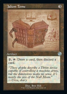 [4x] Jalum Tome - Retro Schematic Near Mint, English BRO Extras MTG Magic |  eBay