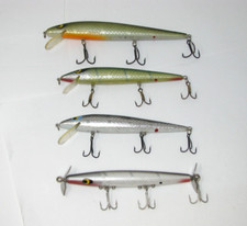 4 Smithwick Lures, 3 Rogue 1 Devil Horse Jerkbaits Fishing 4.5” 5.5" Suspending