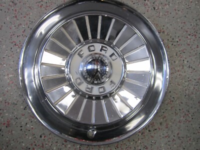 1957 Ford Fairlane White & Stainless OEM 14