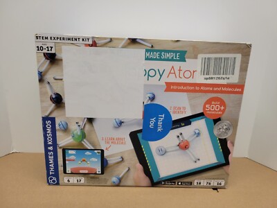 Thames & Kosmos Happy Atoms Digital & Physical Stem Chemistry Experiment Kit
