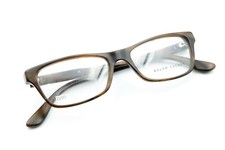 RALPH LAUREN RL6115 5472 Brown Horn 51-16-140 Eyeglass Frames Z203
