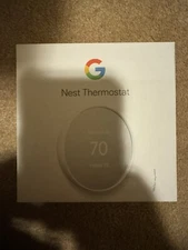 Google Nest Smart Thermostat, Snow - GA01334-US