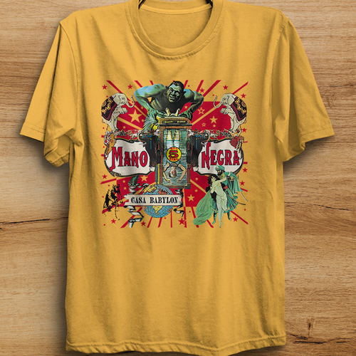 Casa Babylon vintage Yellow shirt Mano 