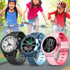 Children's 4G Smartwatch Voice Video Calls GPS Tracker SOS SIM Support for Kids