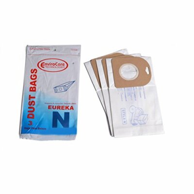 Eureka Style N DVC Mighty Mite II Canister Vacuum Cleaner Paper Bags 3PK # 107SW