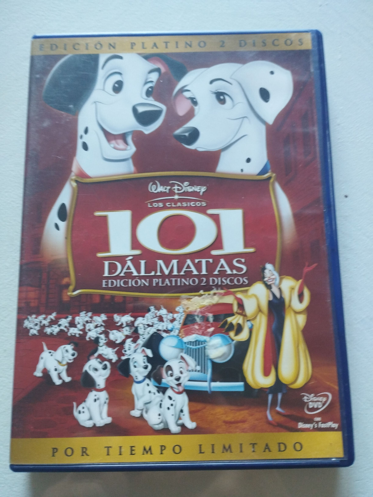 101 Dalmatians WALT DISNEY Platinum Edition 2 x DVD Region 2 ES
