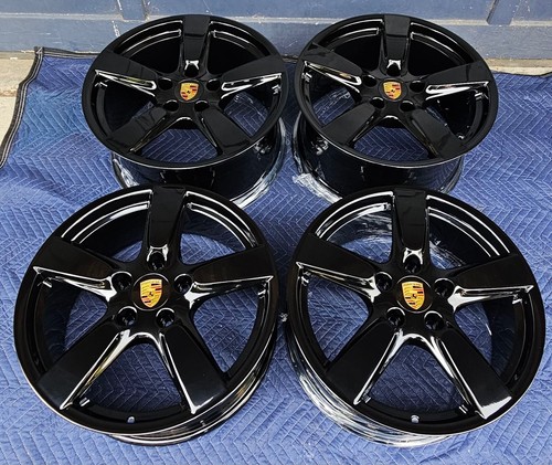 19 LKNEW BLACK FACTORY OEM PORSCHE 981 718 982 987 986 CAYMAN BOXSTER ...