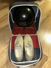 Vintage Manhattan Rubber Bowling bag with ball and Women’s shoes Size 8.5 — photo 2