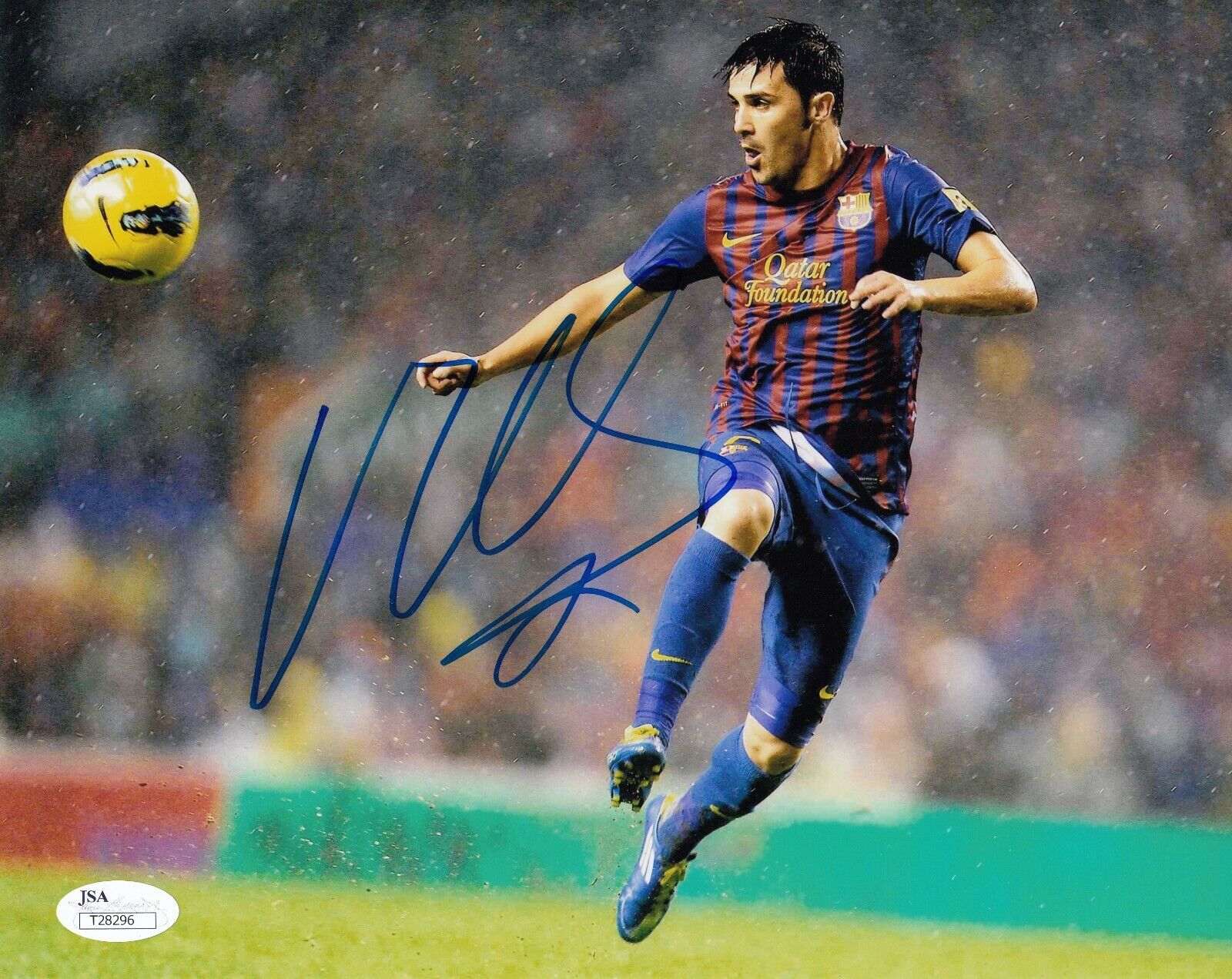 david villa（ダビド・ビジャ）　autograph