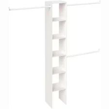 ClosetMaid Organizer System 12" W Wood Custom White