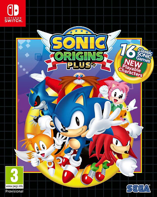 Sonic Origins Plus - Nintendo Switch Spiel - NEU OVP