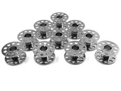 10 Metall Spulen für Janome Nähmaschine