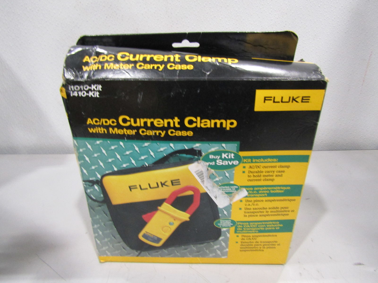 Fluke I410KIT AC/DC Current Clamp/Banana Plugs eBay