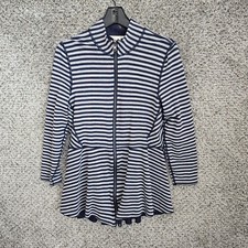 Soft Surroundings Reversible Jacket Navy Blue...