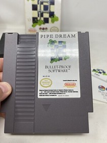 Pipe Dream ( Nintendo NES ) Authentic Complete CIB w/ Poster Reg Card Ships Fast
