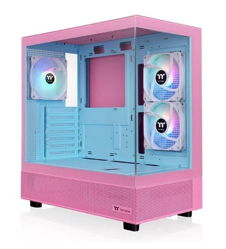Thermaltake CA-1Y7-00MAWN-00 View 270 Plus TG ARGB Bubble Pink Mid Tower Chassis
