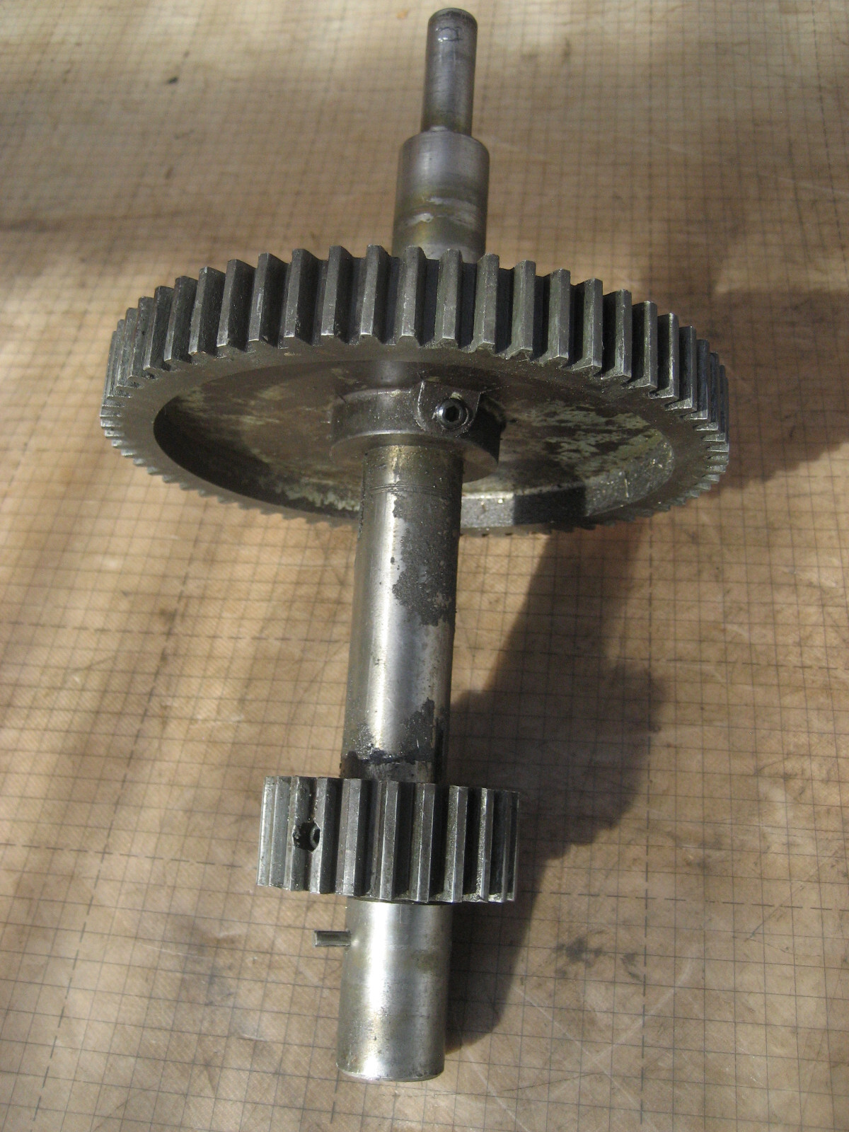 VTG 1970's Atlas Craftsman 12" Metal Lathe Headstock Back Gear Assembly