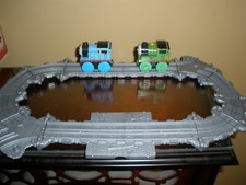 2010 Mattel Gray Track with Wooden Thomas  Percy Trains Magnet
