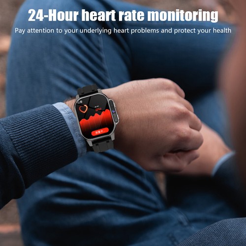 Smart Watch 4G GPS Camera for Men Women Answer/Make Calls Waterproof Watch 2025 - Picture 4 of 14